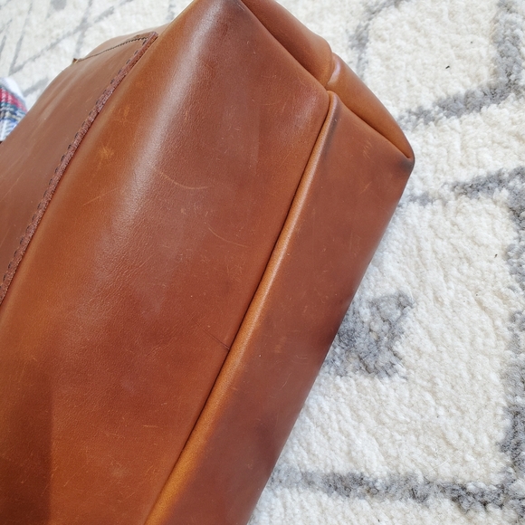 SOLD portland Leather Goods AP Classic Tote Honey - Picture 6 of 6